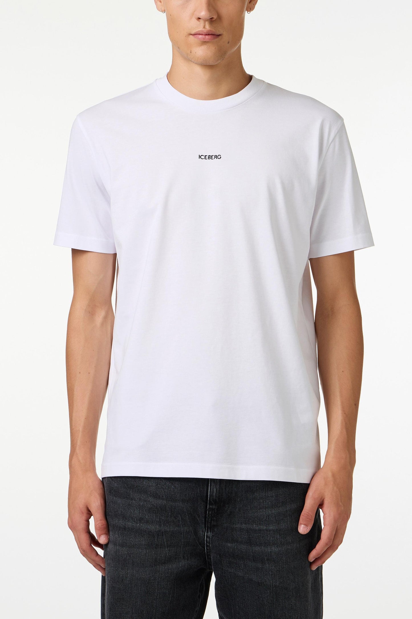 T-Shirt Iceberg con stampa dinosauro uomo