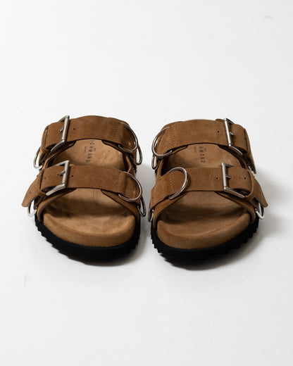 Sandalo John Richmond in suede uomo