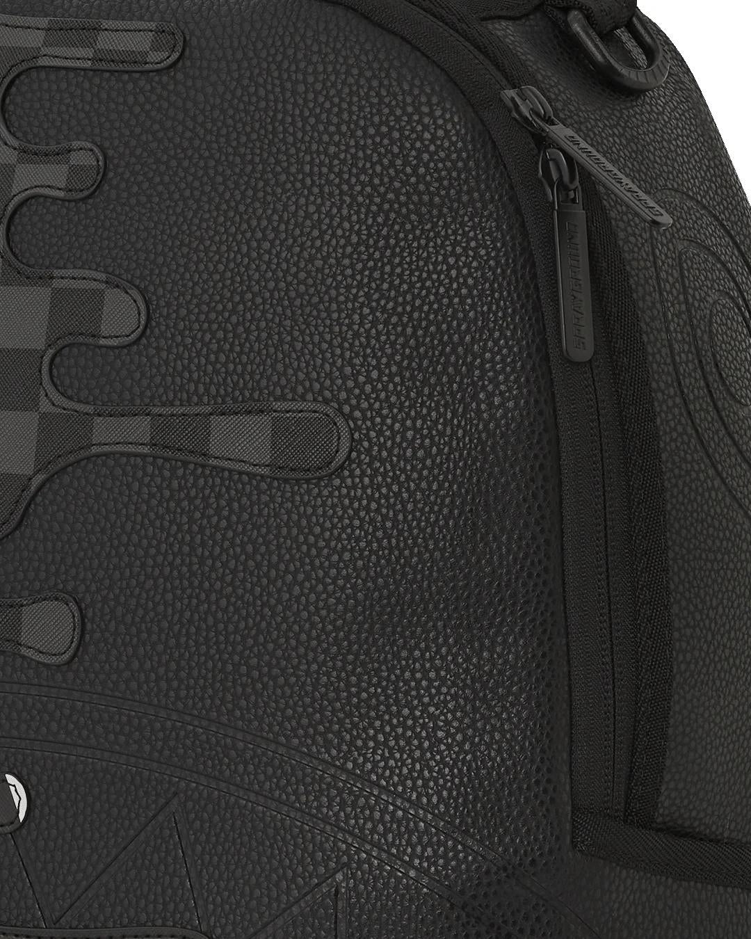 Zaino Sprayground nero unfinished shark backpack