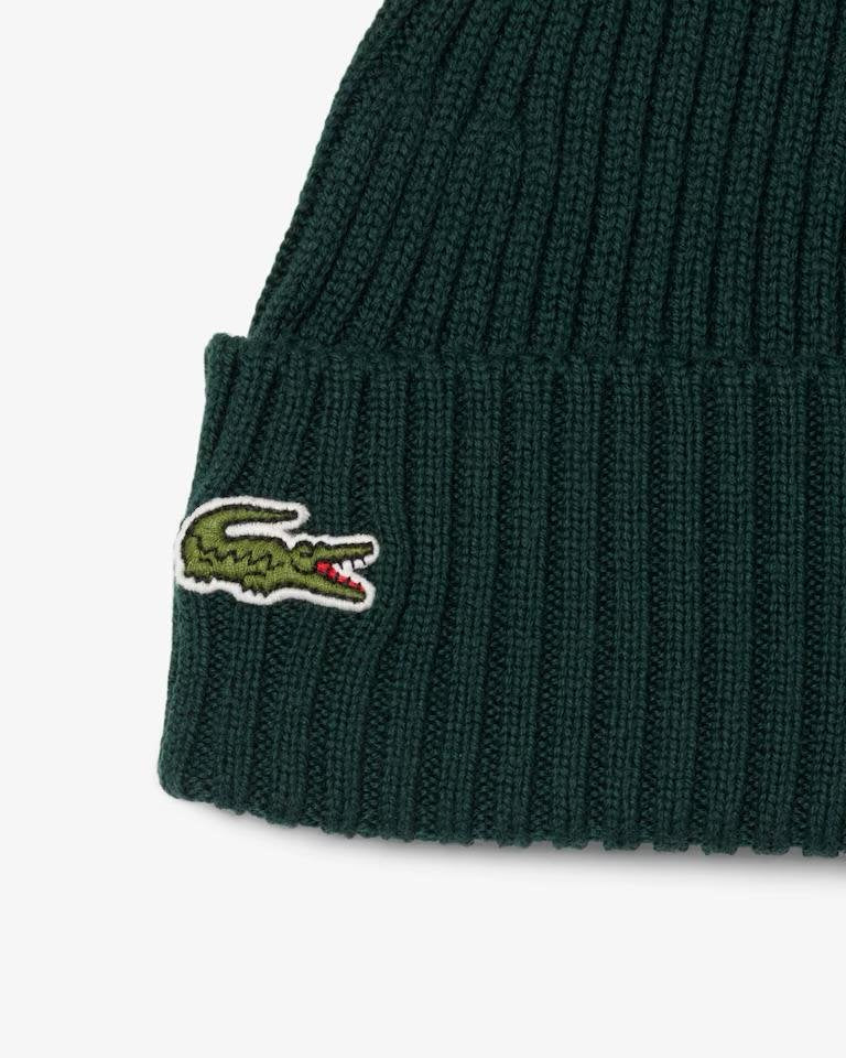 Cappello Lacoste a costine logato