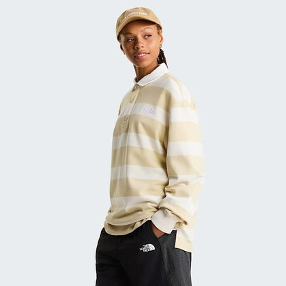 Polo The North Face in felpa a righe uomo
