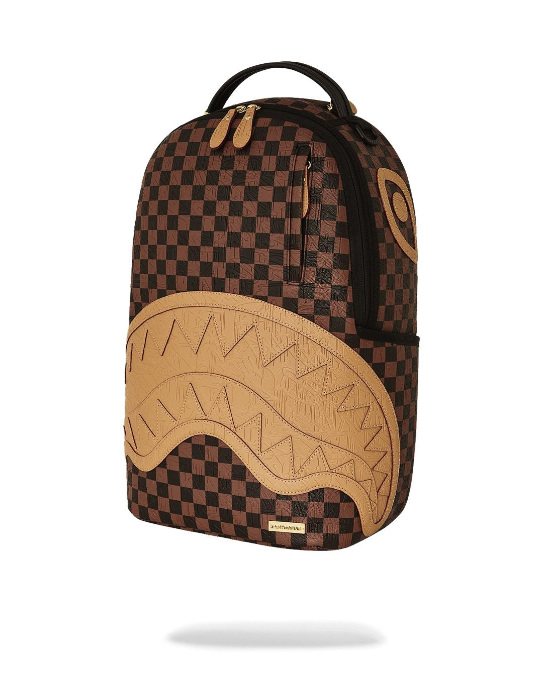 Zaino Sprayground marrone EMBOSSED CHECK BROWN BACKPACK