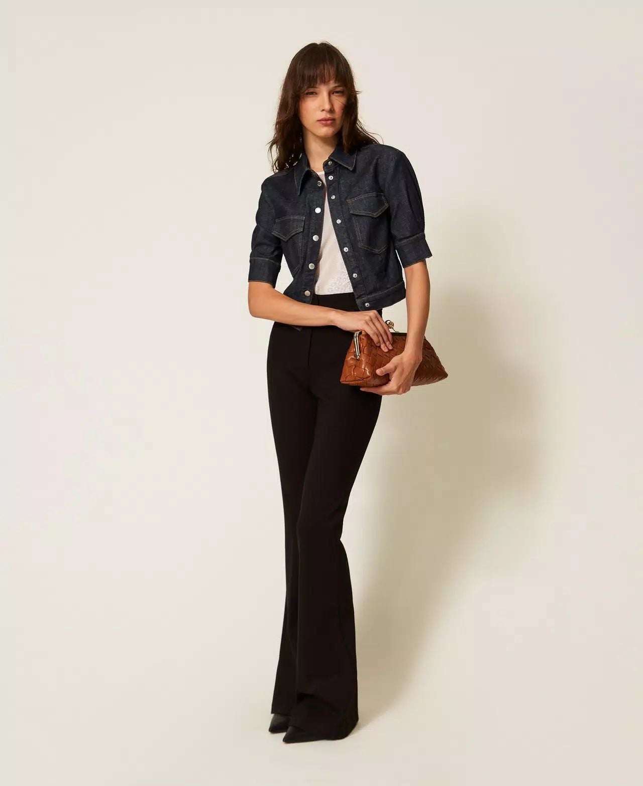 Body Twinset Actitude in tulle con pizzo donna