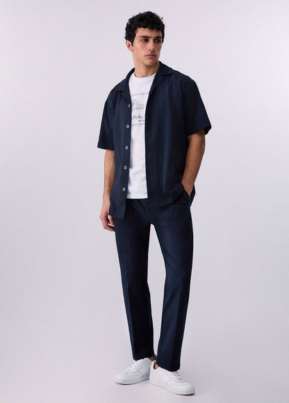 Pantalone Liu Jo morbido in costina uomo