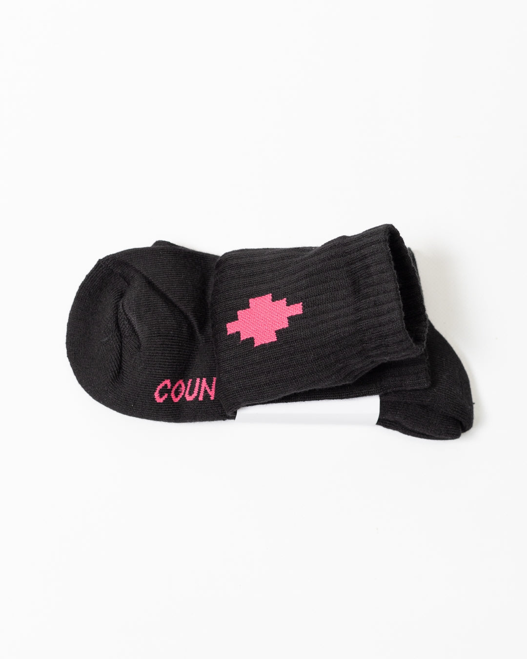Calze Marcelo Burlon in spugna "County Pink"