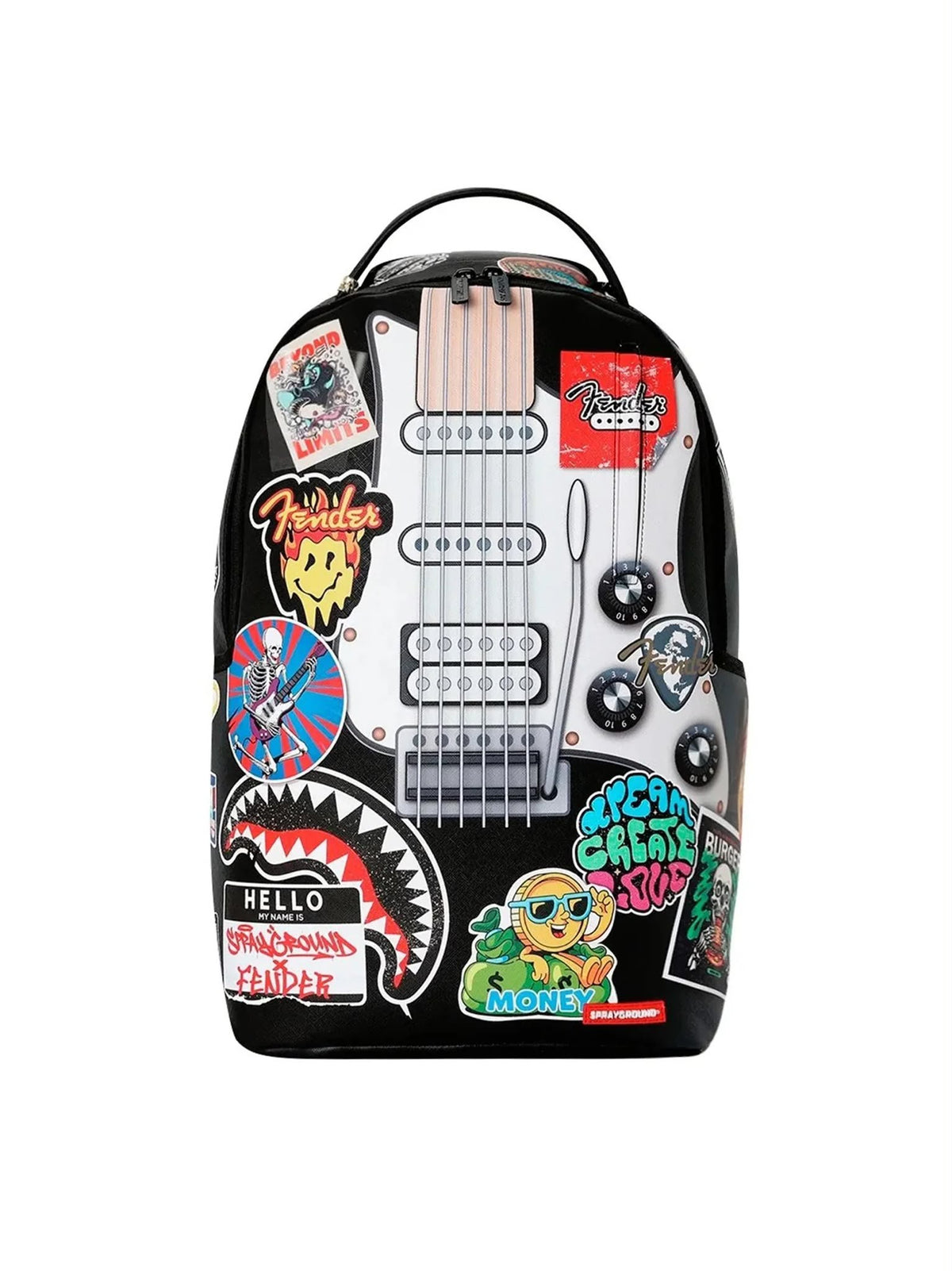 Zaino Sprayground nero FENDER GUITAR BACKPACK 