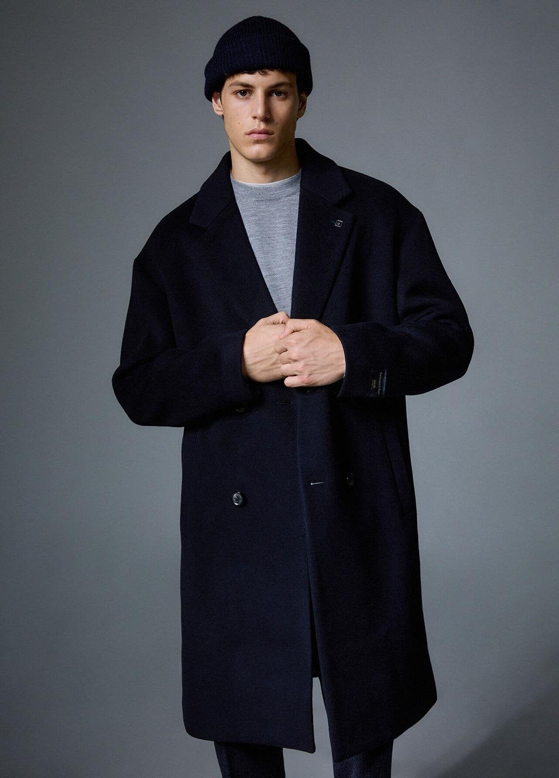 Cappotto Liu Jo doppiopetto in lana e cashmere