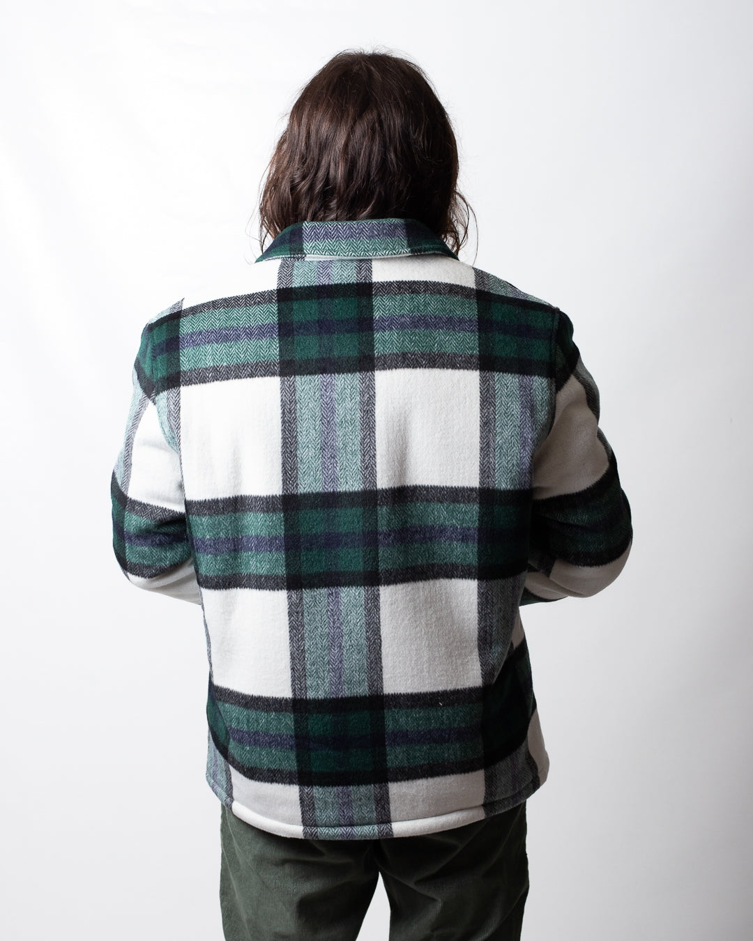 Giubbotto Liu Jo a quadri in misto lana uomo