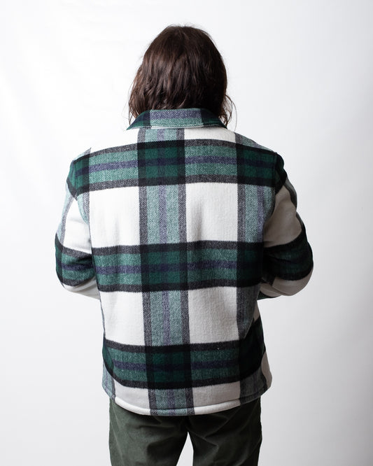 Giubbotto Liu Jo a quadri in misto lana uomo