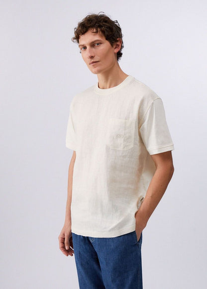T-Shirt Liu Jo in lino con tasca uomo