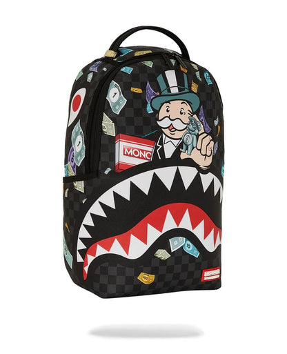 Zaino Sprayground nero Monopoly x Sprayground character dlxsv backpack