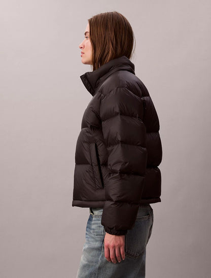 Giubbotto Calvin Klein cropped puffer donna