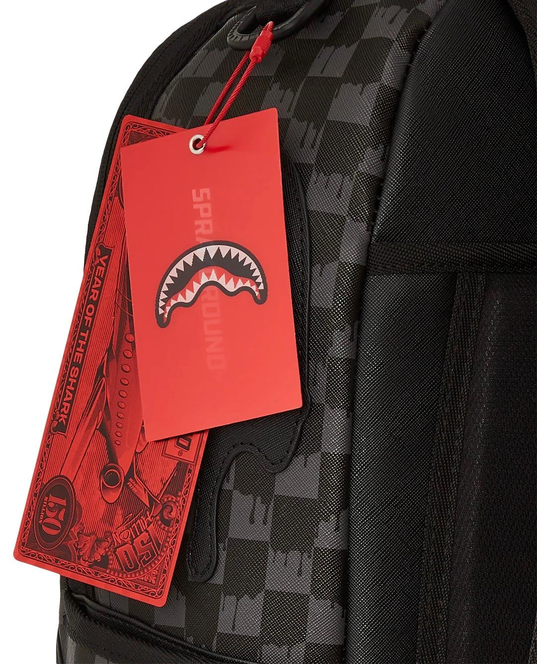 Zaino Sprayground nero Dripping sharks in paris dlxv backpack