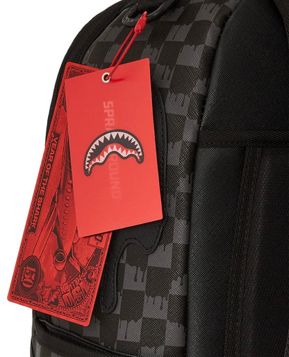 Zaino Sprayground nero Dripping sharks in paris dlxv backpack