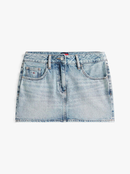 Minigonna Tommy Jeans in denim donna
