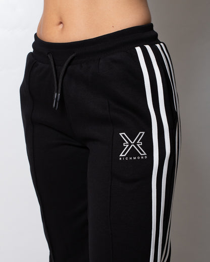 Pantalone Richmond X in felpa con bande a contrasto donna