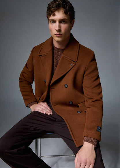 Cappotto Liu Jo doppiopetto in lana e cashmere