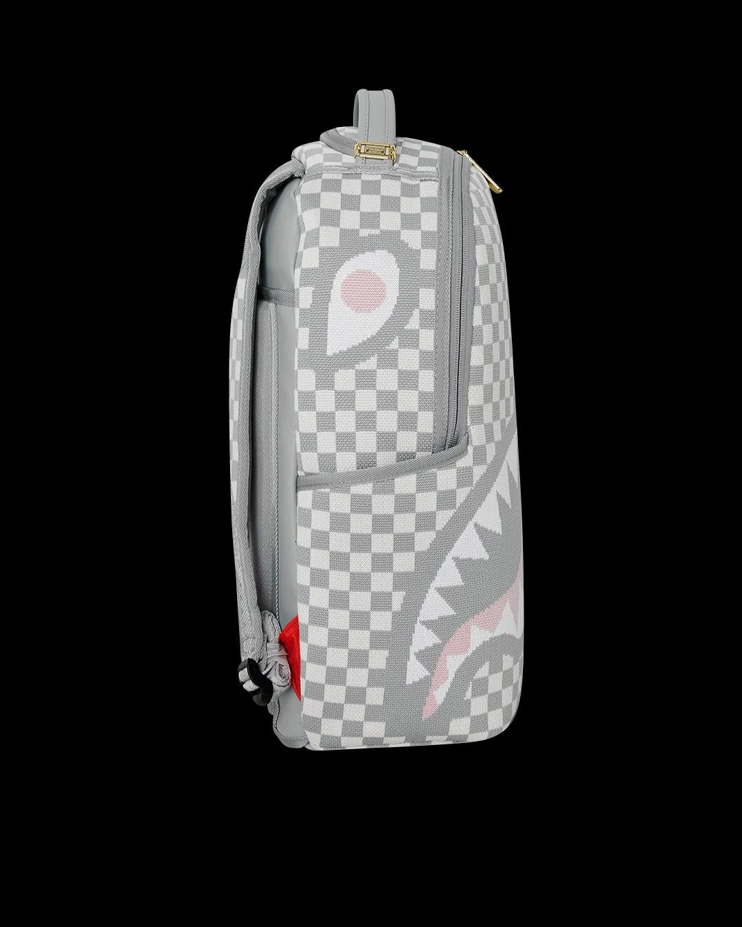 Zaino Sprayground bianco Knit sharks in paris in cream dlx backpack