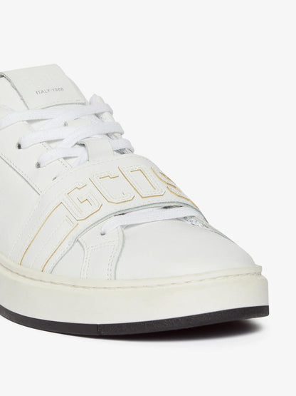 Sneakers GCDS con fascia logata