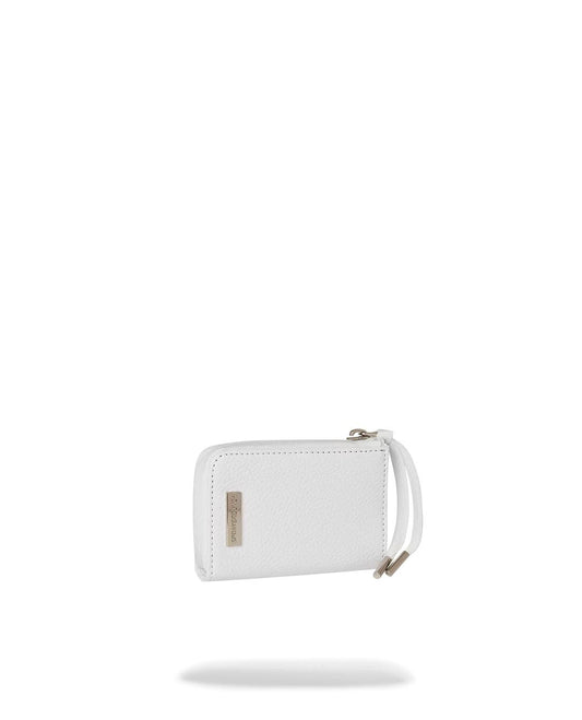 Portafoglio Sprayground bianco Daybreak zip-out wallet