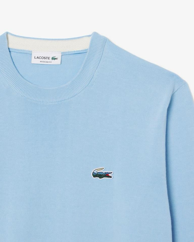 Maglia Lacoste girocollo con logo multicolor uomo