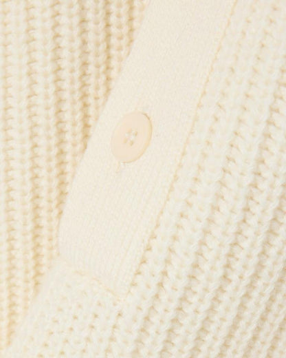Maglia Lacoste in lana con costa inglese e iconico logo del coccodrillo ricamato