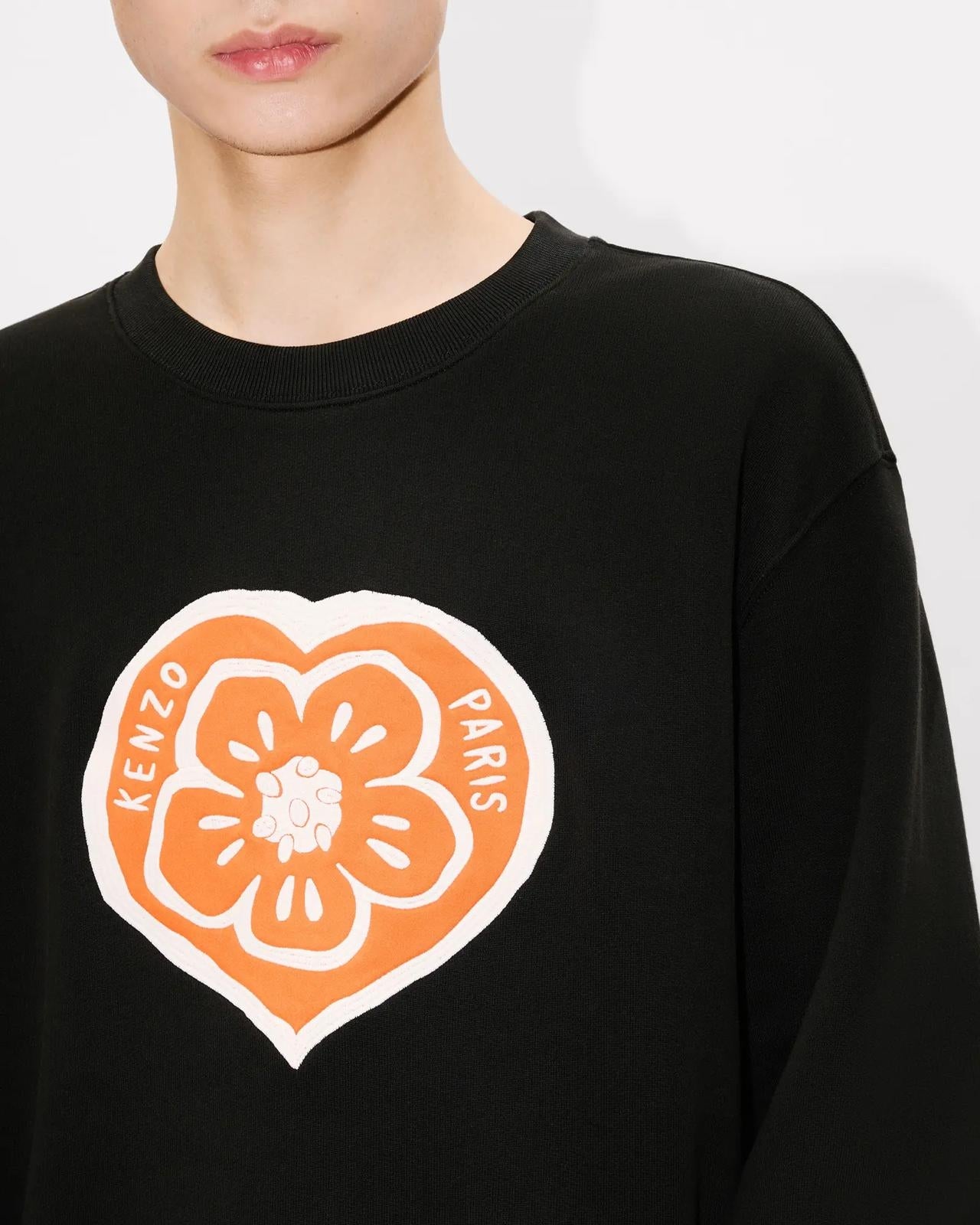 Felpa Kenzo girocollo "Boke Heart Classic" uomo
