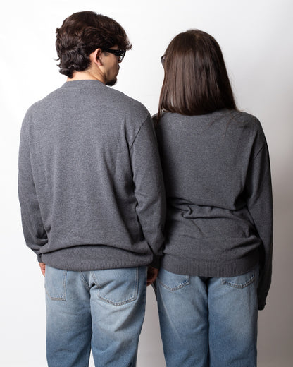 Maglia Moschino in misto lana con logo basic