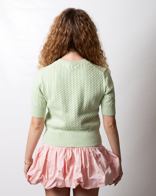 T-Shirt Kenzo in maglia "Boke Flower Cable" donna