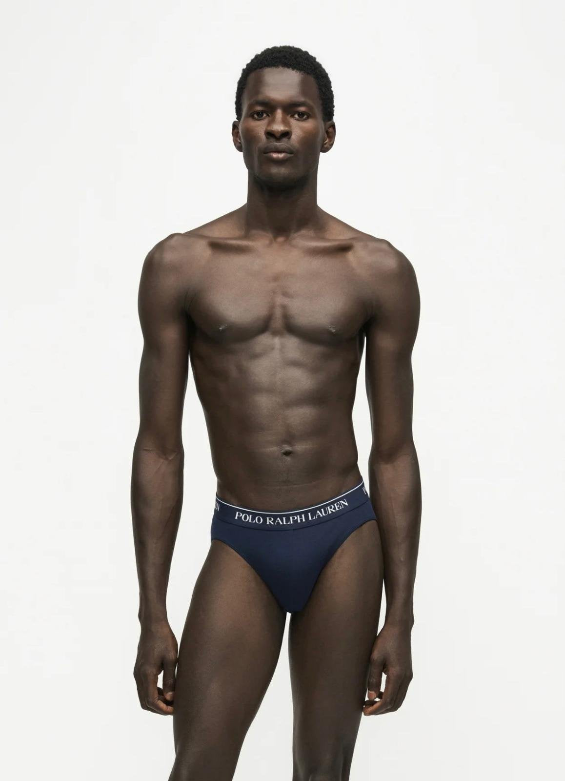Slip intimo Polo Ralph Lauren stretch cotton three low rise briefs