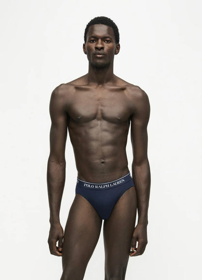 Slip intimo Polo Ralph Lauren stretch cotton three low rise briefs