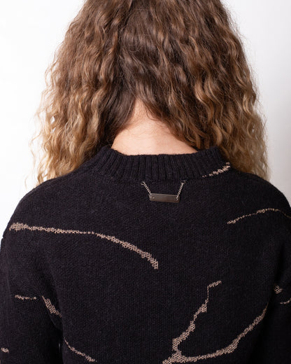 Maglia Richmond X in misto lana con ciondoli donna