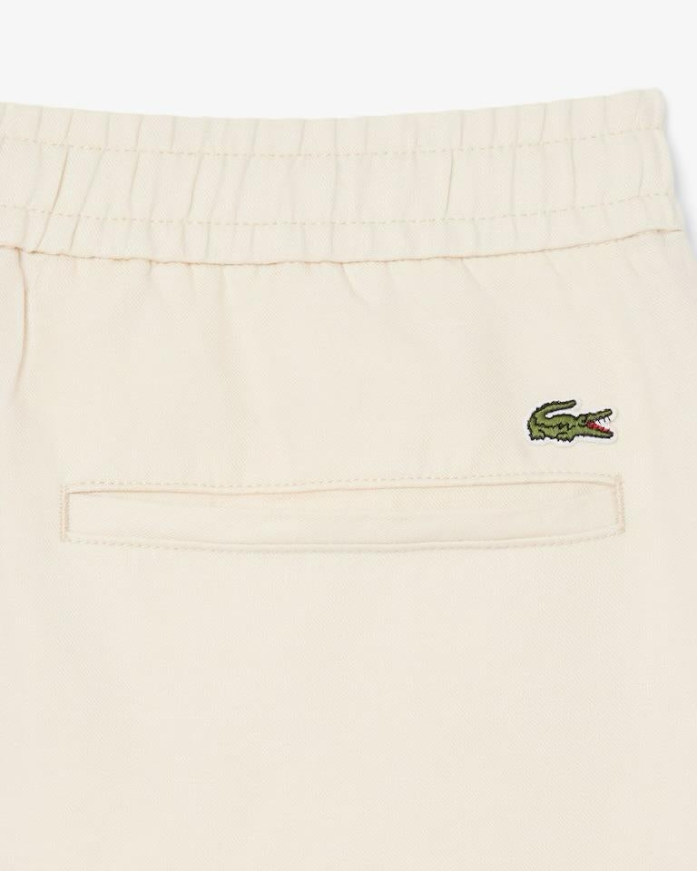 Pantalone Lacoste regular in misto lino uomo