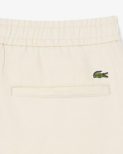 Pantalone Lacoste regular in misto lino uomo