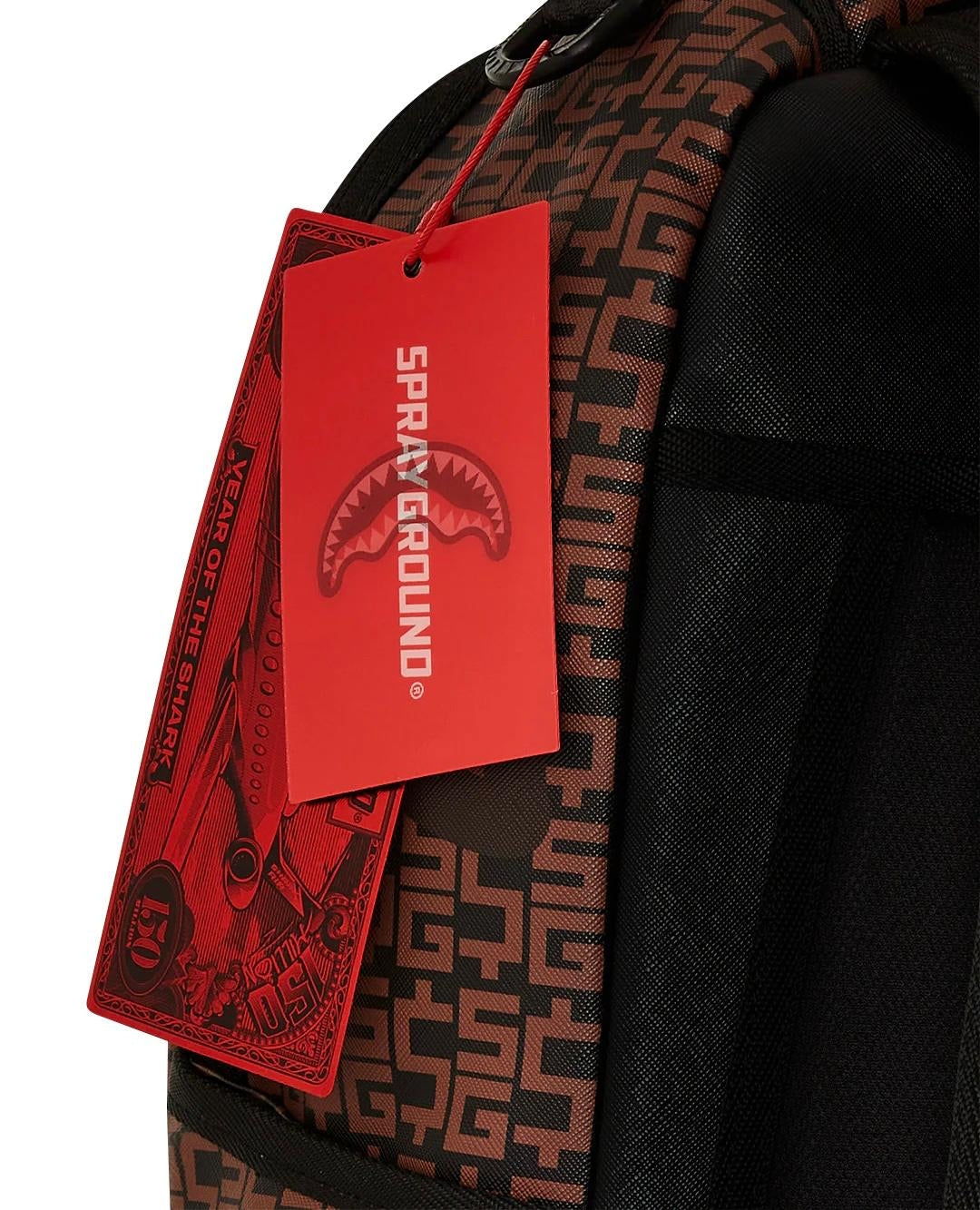 Zaino Sprayground marrone Money split dlx backpack