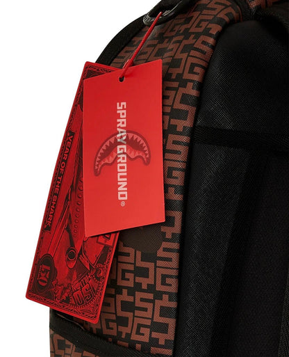 Zaino Sprayground marrone Money split dlx backpack