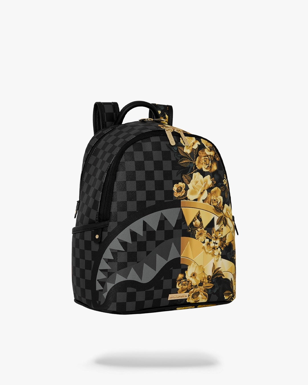 Zainetto Sprayground nero GOLD FLORAL REMIX SAVAGE BACKPACK