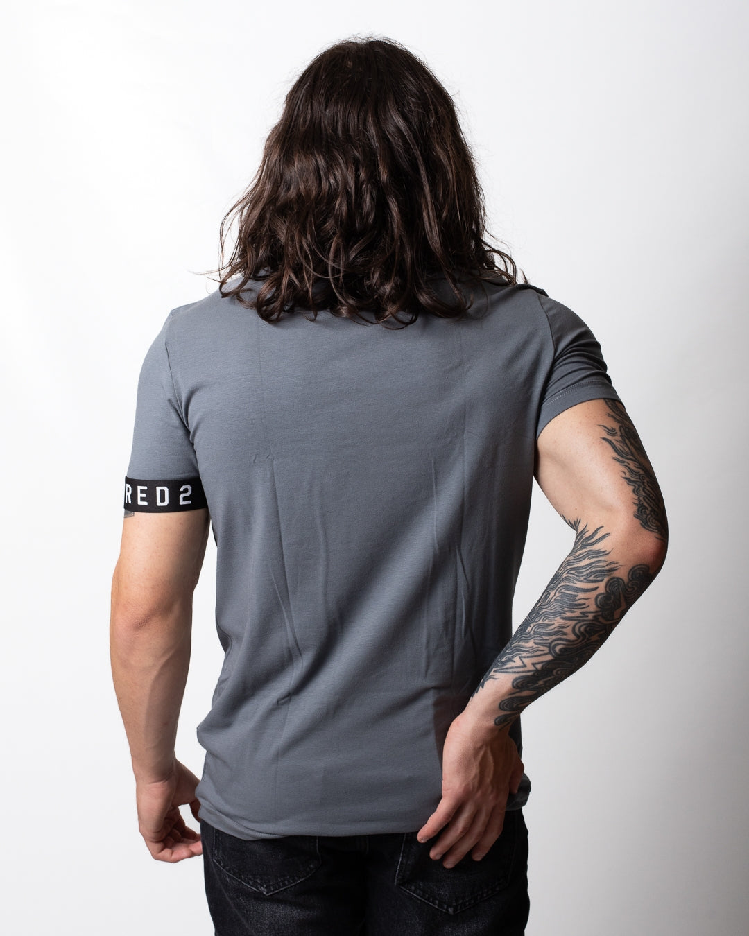 T-Shirt Dsquared2 con fascia logata uomo