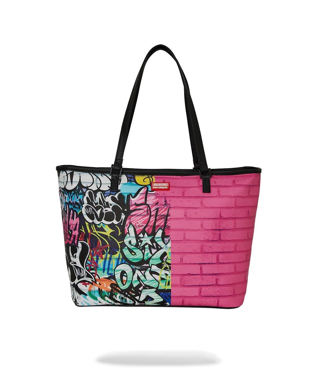 Borsa Sprayground multicolor Pink panther painting tote