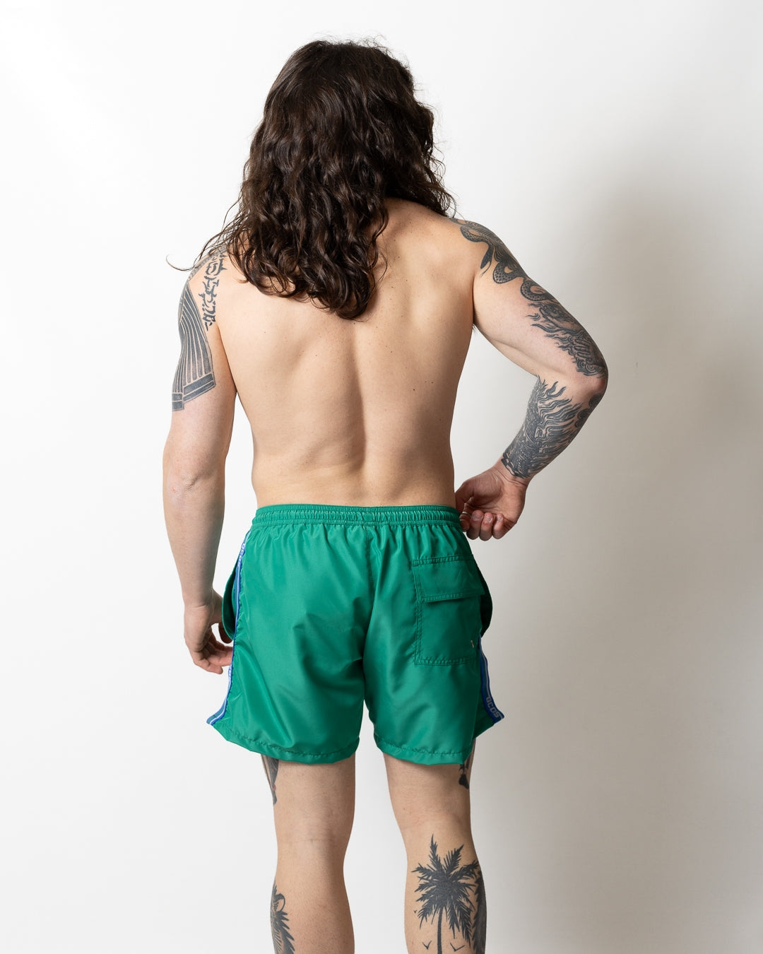 Boxer mare GCDS logo tape uomo