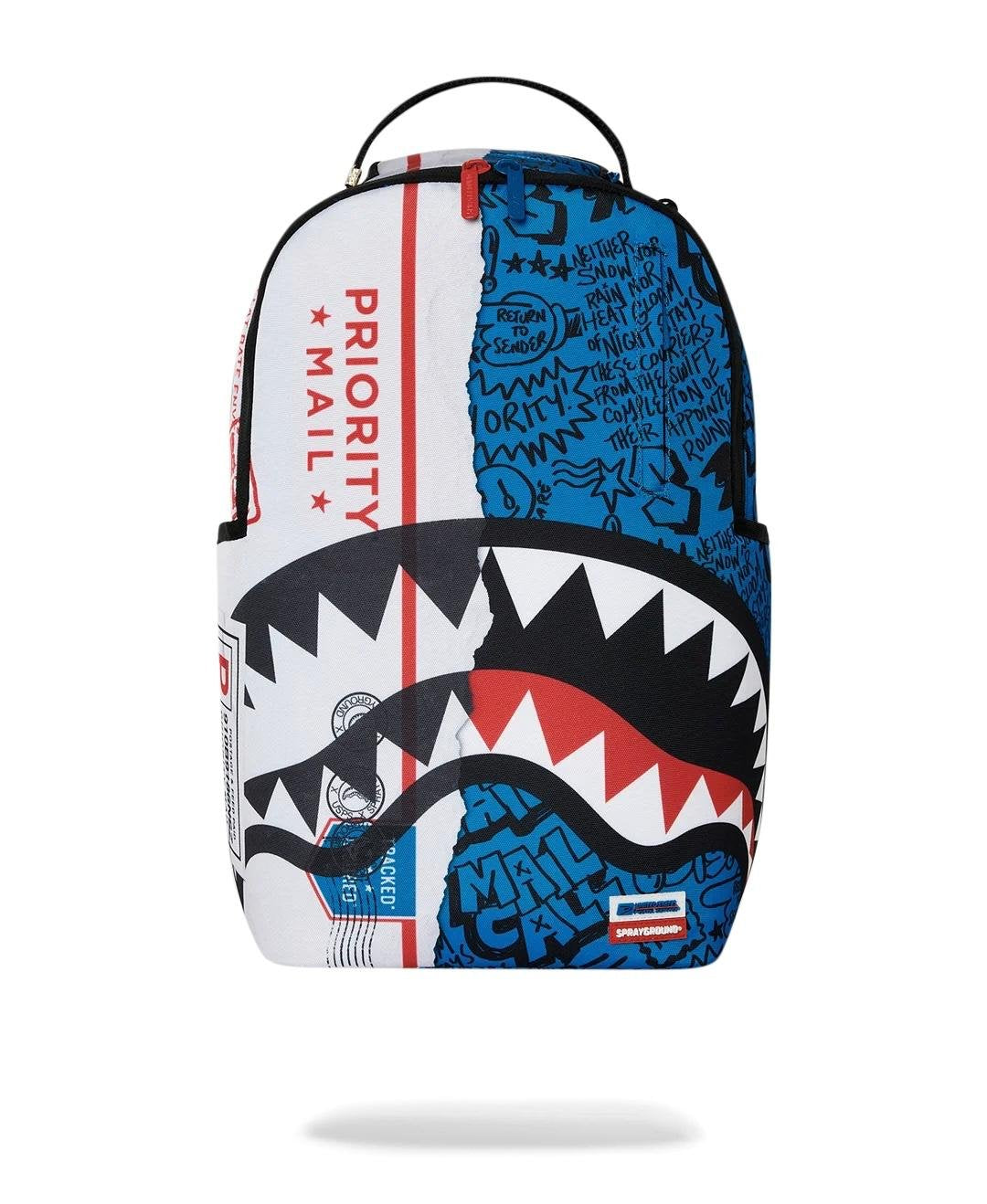 Zaino Sprayground bianco USPS PRIORITY PACKAGE BACKPACK