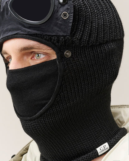 Balaclava C.P. Company in costina e in lana uomo