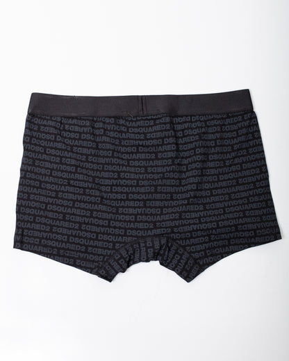 T-Shirt e boxer Dsquared2 con logo stampato all-over uomo