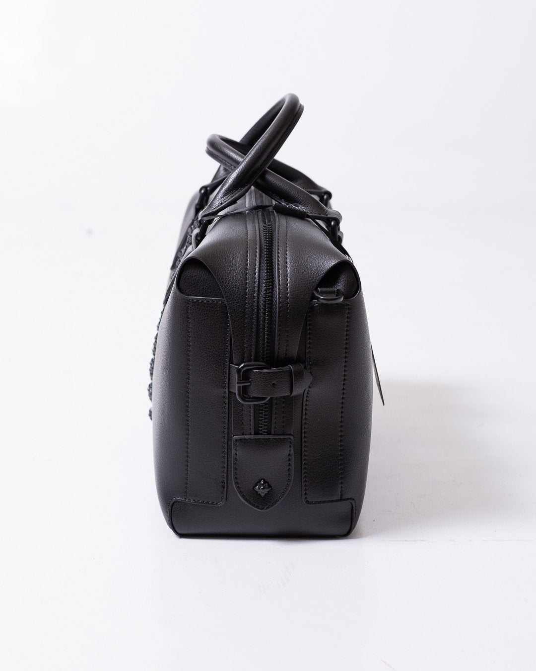 Borsa John Richmond con logo "JR" e borchie