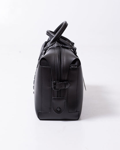 Borsa John Richmond con logo "JR" e borchie