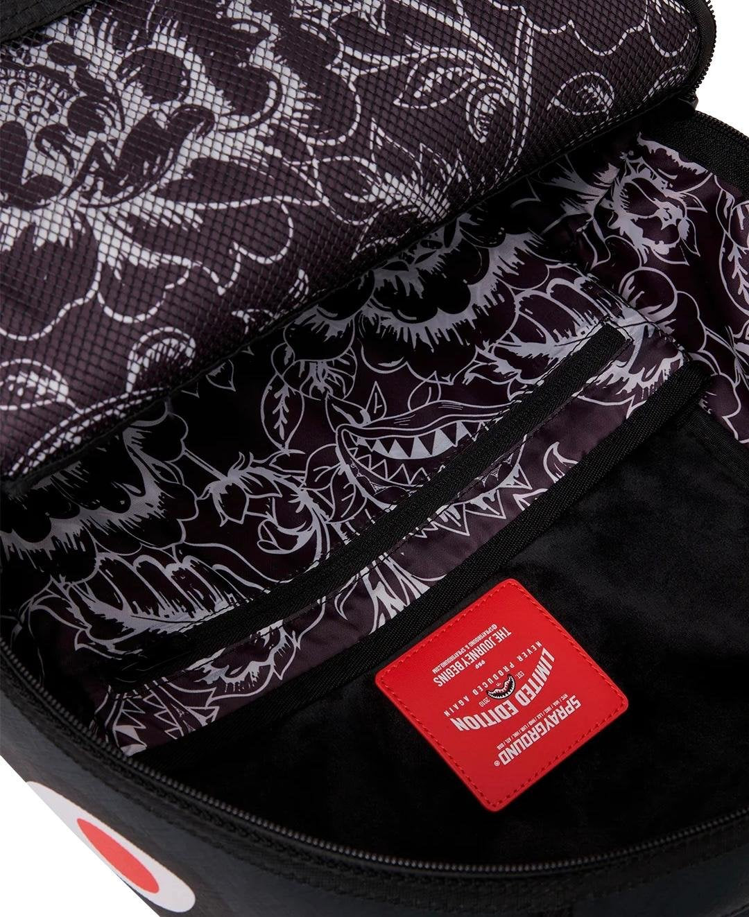 Zaino Sprayground nero NYBG BOTANICAL CENTRAL BACKPACK 