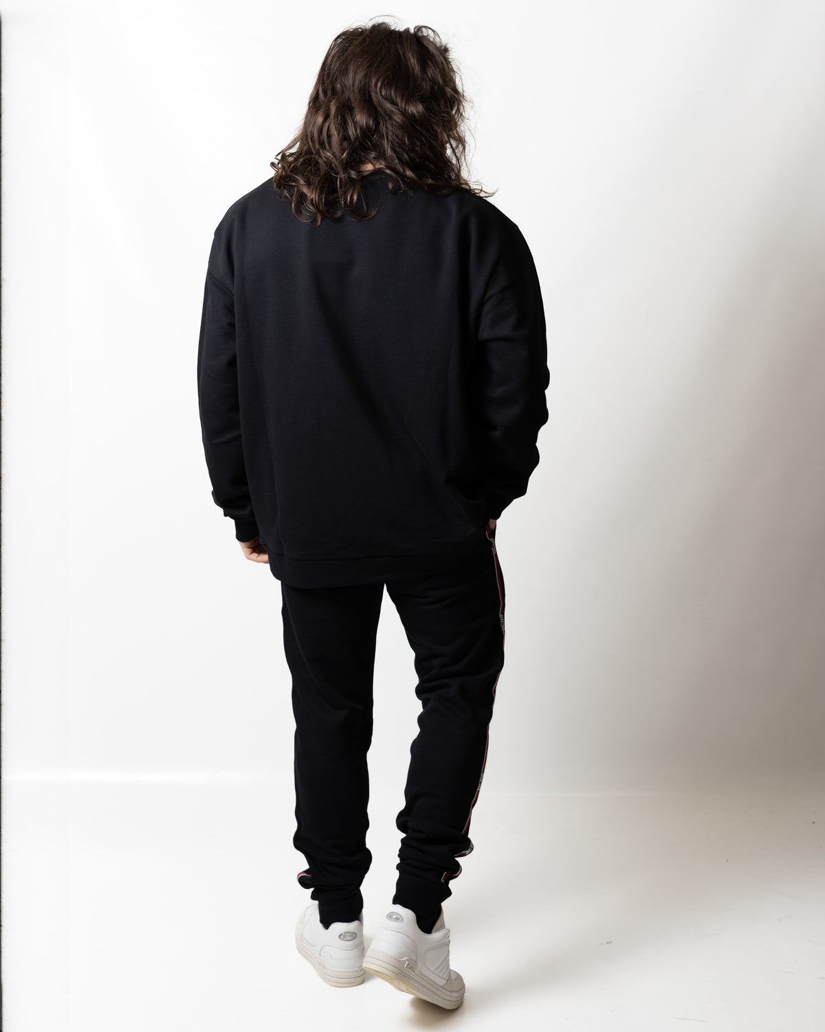 Felpa GCDS Essentials "Logo Tape" uomo