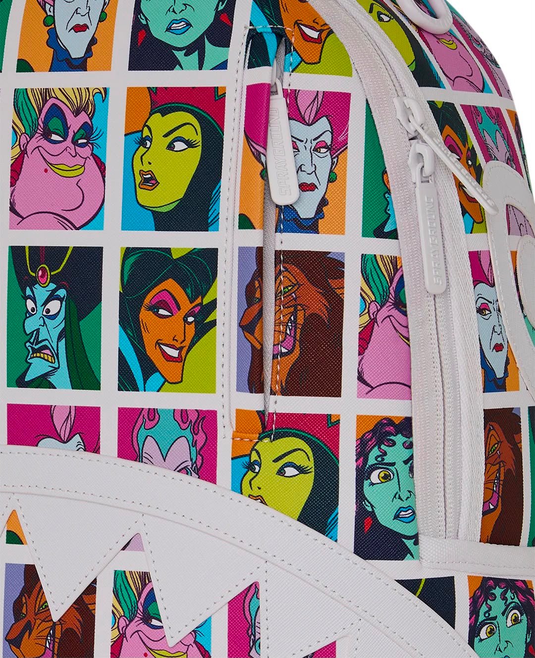 Zaino Sprayground bianco DISNEY VILLAINS BACKPACK