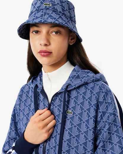 Felpa Lacoste fullzip con cappuccio donna