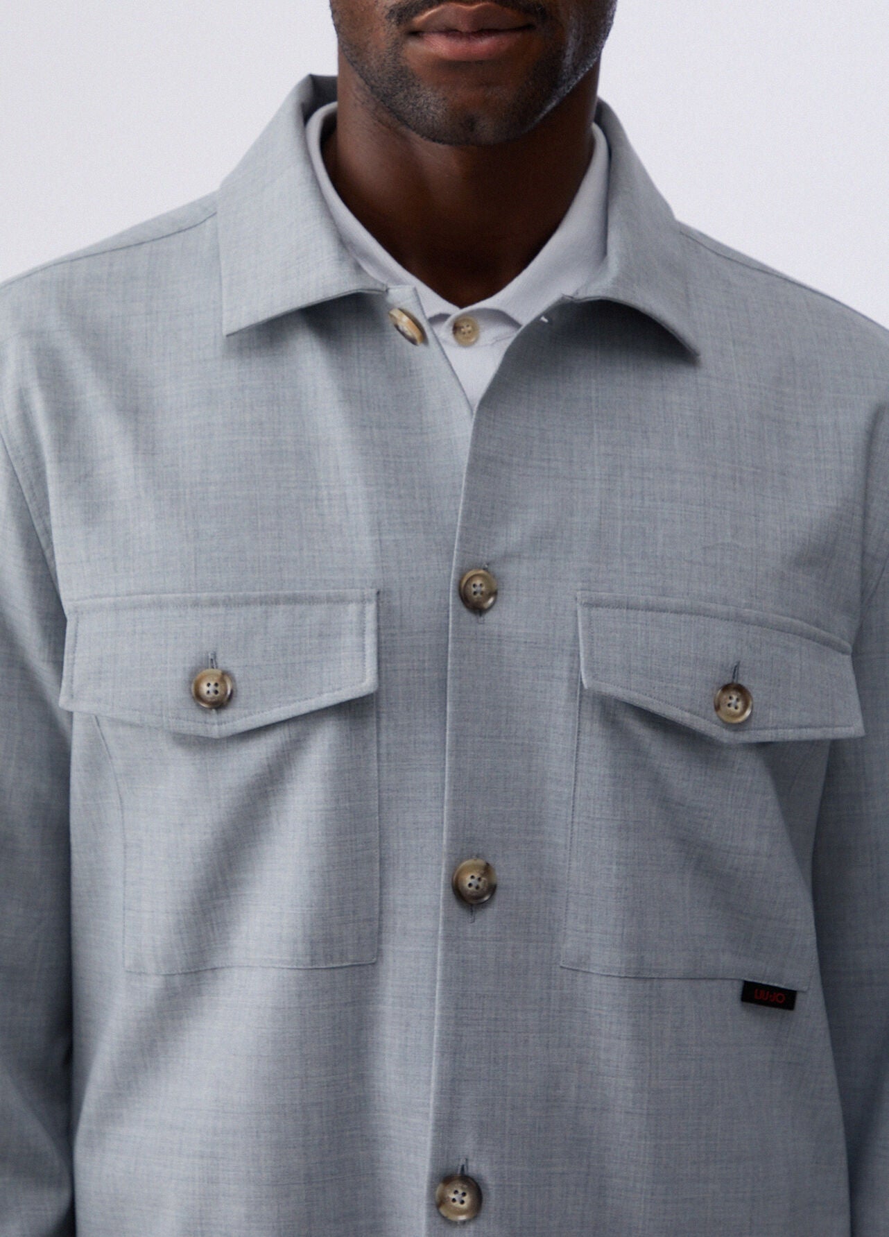 Camicia Liu Jo in misto lana uomo